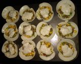 Foto del paso 5 de la receta: Canastillas con repollitos de Bruselas+🥩🌽