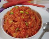 गाजर हलवा (gajar halwa recipe in marathi) रेसिपी स्टेप 5 फोटो 