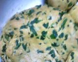 A picture of step 1 of Methi paratha.