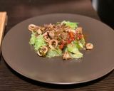Friss Tintahal cukkiniágyon recept fázis 3 fotója