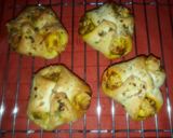 A picture of step 6 of Domino style veg zinngy parcel.