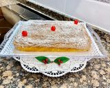 Foto del paso 20 de la receta: Pastel de mantequilla, naranja y plátano, con cobertura crujiente