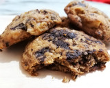 Foto langkah ke 8 dari resep Choco chip almond Cookies.