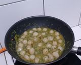 Foto langkah ke 7 dari resep Cilok goang sambal ijo.