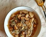Foto langkah ke 4 dari resep Tumis Tauge Tempe Bakso.
