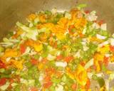 Vegetables fried rice recipe step 4 photo