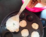 A picture of step 4 of Instant Masala paddu.