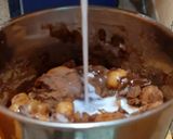 A picture of step 5 of Chocolate Hummus.