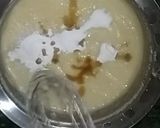 A picture of step 3 of Sooji Cake.