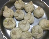 A picture of step 6 of Steamed Momos.