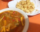 Foto langkah ke 6 dari resep Cumi crispy asam manis.