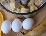 Foto del paso 1 de la receta: Budín de banana y cacao sin azúcar agregado ni edulcorante ni féculas ni lácteos ni harina ni gluten
