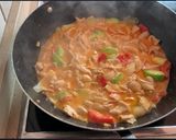 Foto del paso 5 de la receta: Curry rojo de pollo y verduras