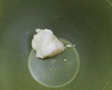 A picture of step 1 of Rajasthani ghewar.