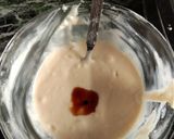 A picture of step 3 of Choco chip ombre cake (eggless).