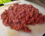 Foto del paso 1 de la receta: Carne picada con verduras en salsa teriyaki