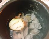 Hình bước làm 1 của món Cháo sườn