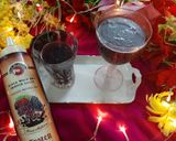 A picture of step 1 of Black mulberry drink.