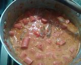 Foto del paso 1 de la receta: Arroz con salsa de salchichas