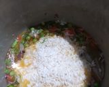 A picture of step 6 of Vegetable Pulao.