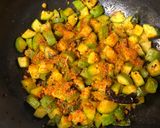 A picture of step 3 of Baby Marrow Curry (South Indian Style).