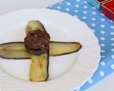 عکس مرحله 2 از دستور بادمجان بقچه ای