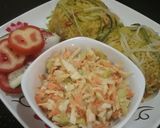 A picture of step 2 of #friedricerecipecontest.
