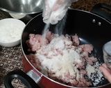A picture of step 2 of Naem Moo (Fermented Pork Sausage).