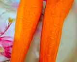 गाजर अदरक सूप (Carrot Ginger Soup recipe in Hindi) रेसिपी चरण 1 फोटो