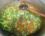 A picture of step 3 of Chicken Palak.