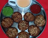 A picture of step 4 of Puffed Vada (Maize vada).