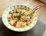 A picture of step 5 of Spicy and Savoury Noodles (Vegan).