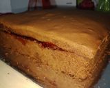 Foto langkah ke 10 dari resep Kue Ulangtahun Simple (Sponge Cake Pondan).