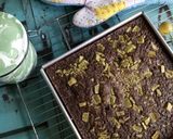 Foto langkah ke 10 dari resep Pumpkin Brownies (Brownies Labu Kuning).