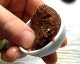 A picture of step 8 of Spiced Chocolate Peanut Butter Cookies with Lentil Flour.