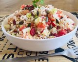 Une image de l'étape 1 de Salade de riz aux fruits frais.