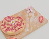 Une image de l'étape 2 de Clafoutis aux fraises.