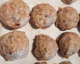 A picture of step 3 of Chicken Wing Balls.