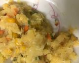 A picture of step 2 of Veg Cheese potato balls.