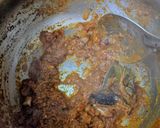 A picture of step 4 of Dal makhani.