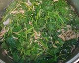 Hình bước làm 2 của món Rau tầm bóp nấu tép khô