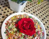 A picture of step 6 of Colourful Almond slices.
