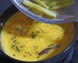 A picture of step 8 of Drumstick Kadhi.