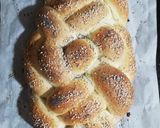 Foto del passaggio 6 della ricetta Treccia di pane al latticello a 6 capi, ricetta del riciclo 🌷