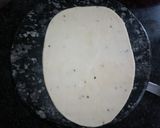 A picture of step 4 of Samosa Kadhi.