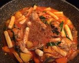 Foto langkah ke 6 dari resep Sup Ayam Pedas Manis ala Korea.