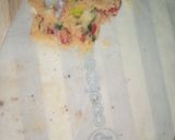 A picture of step 5 of Pizza box patti.