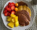 Foto del paso 6 de la receta: Panqueques de Plátano con Fruta Fresca