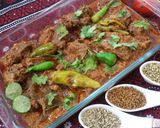 A picture of step 13 of Mutton Achar ghosht.
