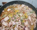Hình bước làm 7 của món Mực ống xào